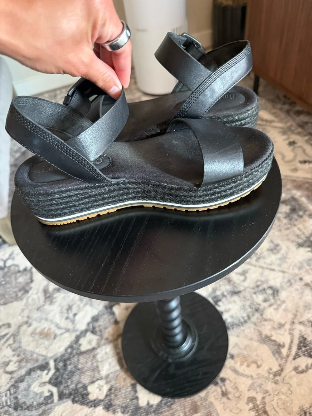 Timberland Women's Santorini Sun Ankle Strap Leather Sandals SZ 6